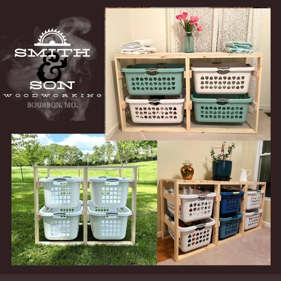 4+ Laundry Basket Holder
