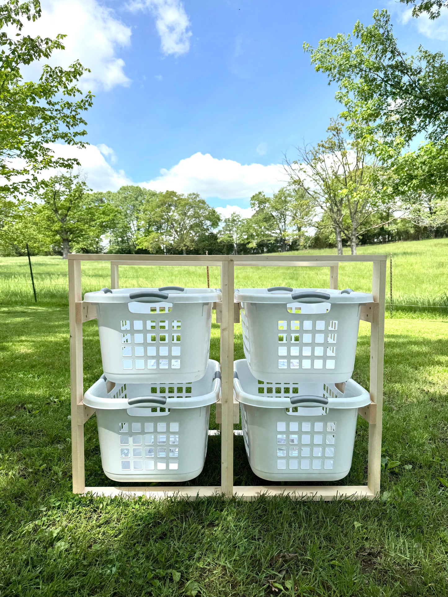 4+ Laundry Basket Holder