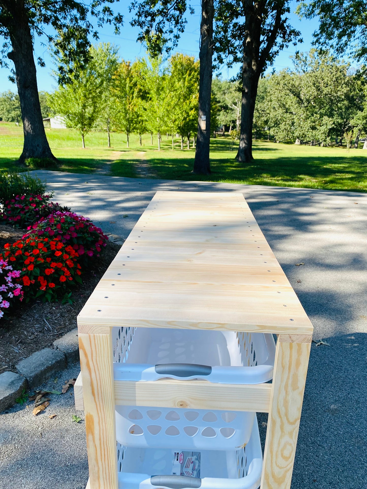 6 Tier Laundry Basket Holder (2 Bushel)